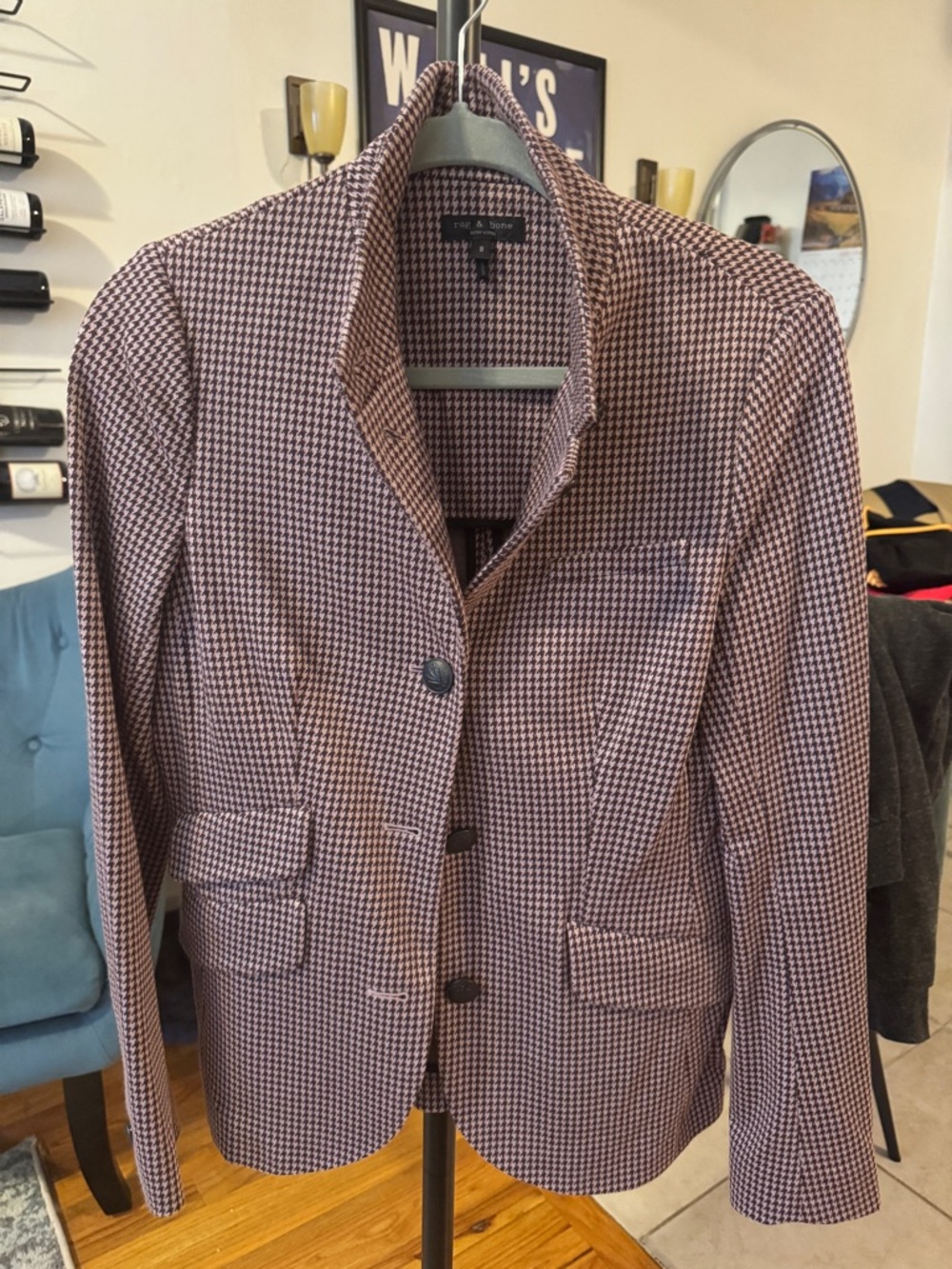 rag & bone Houndstooth Blazer